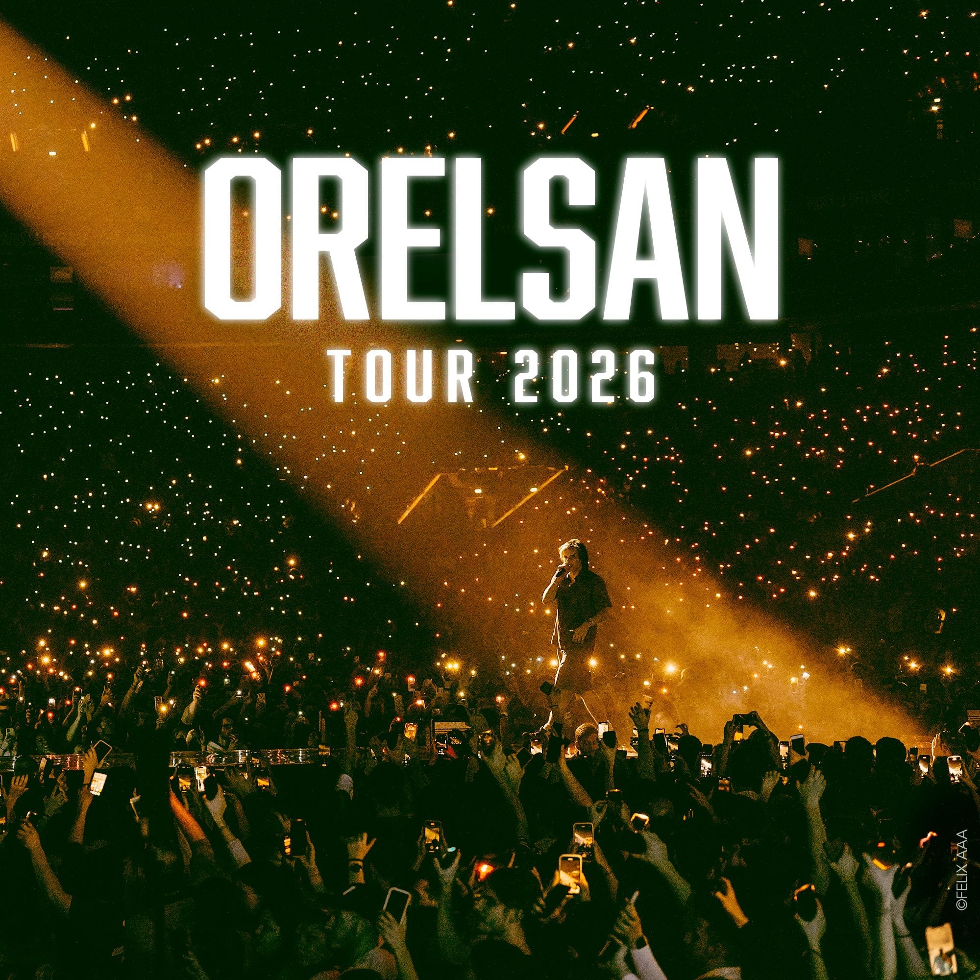 Orelsan - Arkéa Arena, Floirac - vendredi 23 janvier 2026 à 20h
