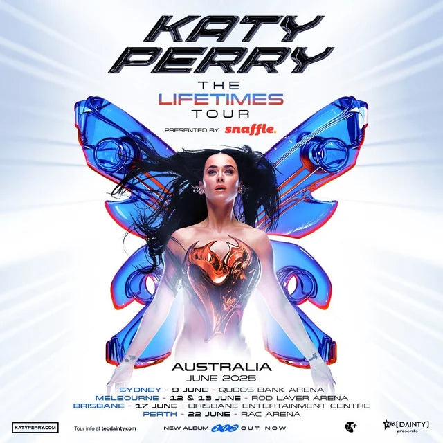 Katy Perry - The Lifetimes Tour - Lyon LDLC Arena - Vendredi 7 novembre 2025 à 20h